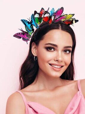 Butterfly‎ Headband Festival Costume Hair Band